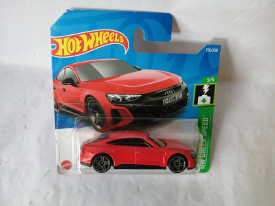 bnk jc Hot Wheels Audi RS -E-Tron GT - 2022 Green Speed 5/5 foto