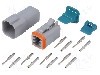 Conector auto, AT, 6 pini, AMPHENOL - AT6PS-CKIT