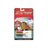 Carnetel de colorat Magicolor, Animale de la ferma, Melissa&amp;Doug