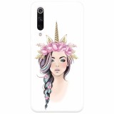 Husa silicon pentru Xiaomi Mi 9, Unicorn Girl