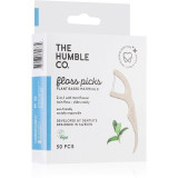 The Humble Co. Floss Picks scobitoare Mint 50 buc