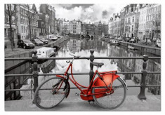 Puzzle Educa - The Canal Amsterdam Holland 1000 piese foto
