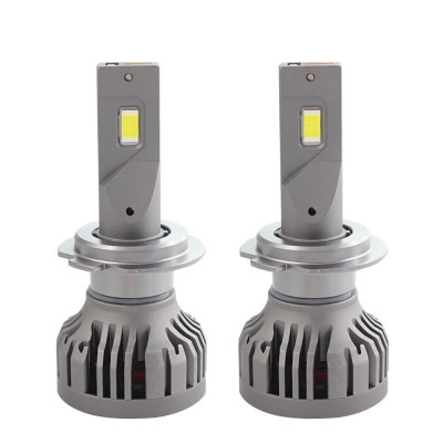 Set 2 LED-uri Auto Techstar&amp;reg; P16, H7, 75w, 10000 Lumeni, 6500K, AUTO, 12-24 Volti, CSP, Canbus, Miez Cupru, Radiator Aluminiu foto