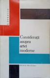 CONSIDERATII ASUPRA ARTEI MODERNE-G. OPRESCU-221939