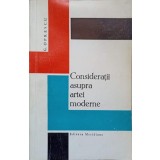 CONSIDERATII ASUPRA ARTEI MODERNE-G. OPRESCU-221939