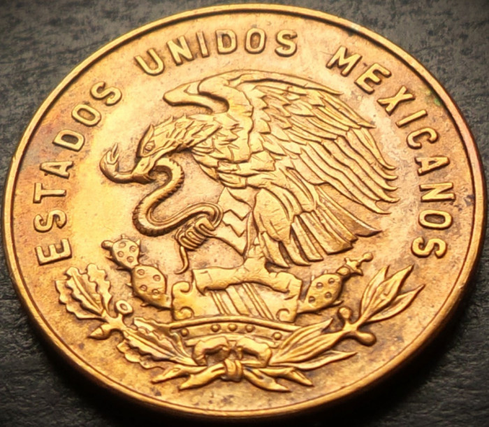 Moneda 5 CENTAVOS - MEXIC, anul 1960 *cod 3746 B - luciu de batere