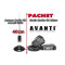 Statie Radio CB AVANTI Micro Vox Autosquelch + Antena Radio CB AVANTI Uno 40cm cu magnet 145pl