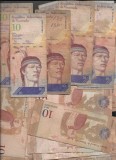 Cumpara ieftin Lot Venezuela 100 x 10 bolivari bolivares ani diferiti VG-F-VF, America Centrala si de Sud