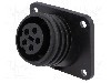 Conector circular, mama, 5 pini, BULGIN - PX0941/05/S