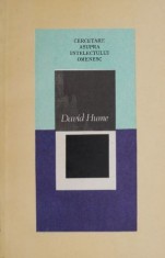 Cercetare asupra intelectului omenesc &ndash; David Hume