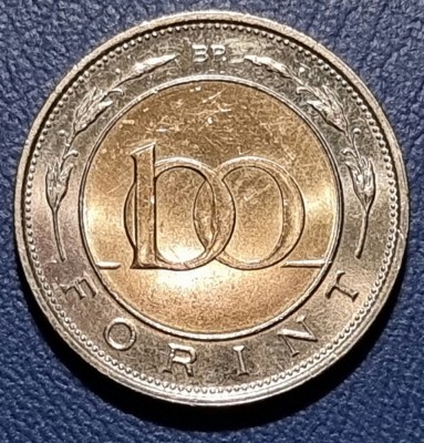 100 forint Ungaria - 2021 foto