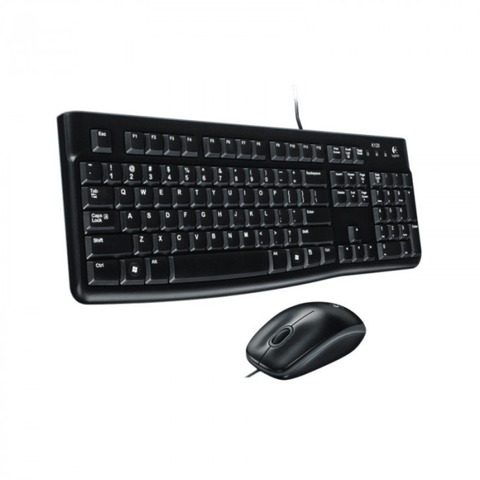 KIT TASTATURA SI MOUSE CU FIR LOGITECH MK120