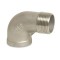 Cot Inox 90 Grade Filetat 3/4&quot; IG/AG pentru Instalații