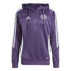 Manchester United hanorac de bărbați cu glugă Track purple - S