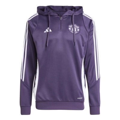 Manchester United hanorac de bărbați cu glugă Track purple - S foto