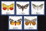 Germania 1992 - Fluturi, fauna, serie neuzata