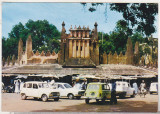 Bnk cp Mali - Bamako - Piata - Renault 12 si R4 - necirculata, Printata