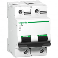 Siguranta automata 100A 2P C 10ka Activ9 C120N Schneider A9N18362