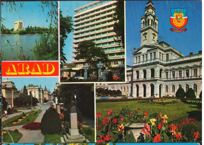 CPI B14053 CARTE POSTALA - ARAD, MOZAIC