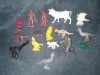 15 FIGURINE ROMANESTI ANIMALE UN PITIC UN COSMONOAUT ETC