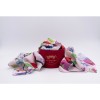 Eșarfă Mătase Naturală Aurora Special Plus, Multicolora, 165x40cm, Imprimeu Floral, Made in Italy