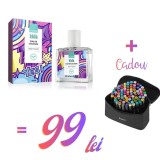 Cumpara ieftin Set creativ complet , 80 markere colorate profesionale cu doua varfuri + geanta depozitare si parfum fructat pentru copii, 30 ml