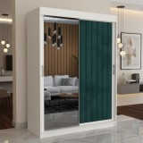 Dressing Tapitat ADELA Verde Cu Oglinda ⭐Model elegant