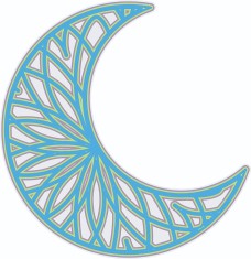 Sticker decorativ, Mandala, Multicolor, 61 cm, 7293ST-2 foto