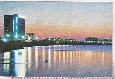 bnk cp Noaptea la Mamaia - Vedere - circulata foto