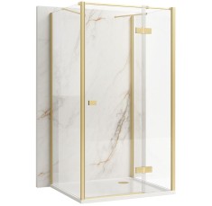 Cabina de dus Rea Atlas 120x90 Brush Gold