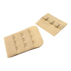 Set 2 extensii fixe pentru sutien, latime 4 cm, Nude foto