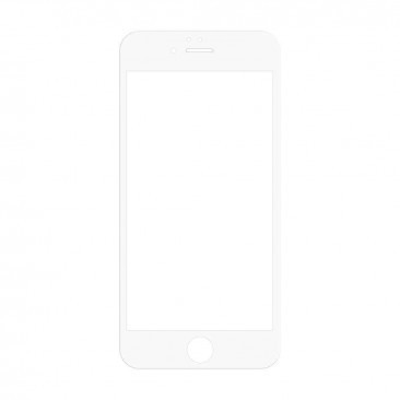 FOLIE PROTECTIE ECRAN ANTISOC , FULL GLUE , APPLE IPHONE 6 PLUS / 6S PLUS , TEMPERED GLASS 10D , FULL FACE , ALB BULK foto