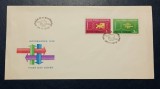 Romania 1972 - Colaborarea, serie pe FDC