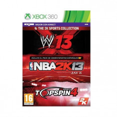 Wwe13 Nba 2K13 Topspin 4 Sports Collection Xbox 360 foto