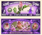 !!! SUA = FANTASY NOTE (TJ6) = NEW HAMPSHIRE , PURPLE FINCH - 2022 - UNC