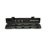 Set Cheie Dinamometrica 1/2 28-210 Nm 5 Piese Breckner Cu Tubulare 17 19 21mm Prelungitor 125mm Precis Auto Mecanice