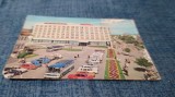 CARTE POSTALA PITESTI--HOTEL MUNTENIA CIRCULATA