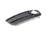 Grila bara Audi A5/S5 (B8) 03.2007-10.2011, Fata, Stanga, Cu gaura pentru proiector, 8T080768101C