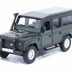 Macheta auto Land Rover Defender 110 verde, pull back, 1:36 Tayumo