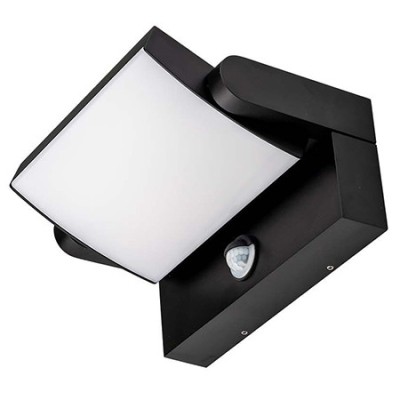 Corp iluminat led 17w cu sensor ip65 - negru foto