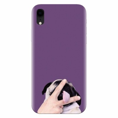 Husa silicon pentru Apple Iphone XR, Cute Dog 2 foto