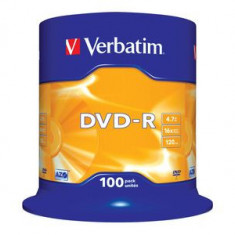 Verbatim DVD-R 100 bucati, 16x, 4.7GB