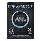 3 Prezervative Preventor Extra Strong, Premium Latex
