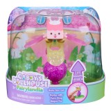 GABBYS DOLLHOUSE FAIRYLANDIA INEL DE ZANA CU FIGURINA PISICUTA BABY BOX