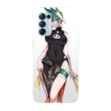 Husa compatibila cu Oppo A77, Viceversa, model Tao Jun Shaman King, Silicon, TPU, Transparent, Carcasa
