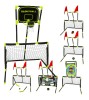 Set poarta fotbal 6 in 1 pentru copii, pentru antrenamente diverse