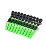 Set de 2 unități: Cleme pentru păr 10 bucăți, negru + verde