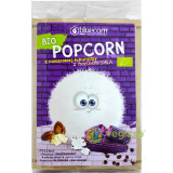 Popcorn (Porumb Albastru) cu Sare si Unt de Shea Ecologic/Bio 100g