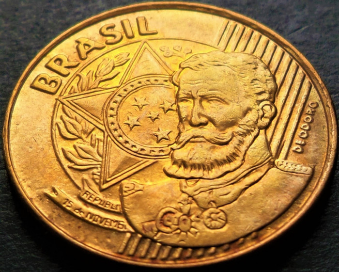 Moneda 25 CENTAVOS - BRAZILIA, anul 2011 * cod 4745