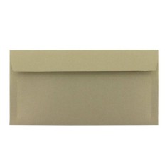 Plicuri Aurii DL DACO, 25 Buc/Set, 110x220 mm, 120 g/m&amp;sup2;, cu Clapeta Siliconica, Plic Auriu, Plic Colorat, Plicuri cu Clapeta Siliconica, Plicuri DL cu foto